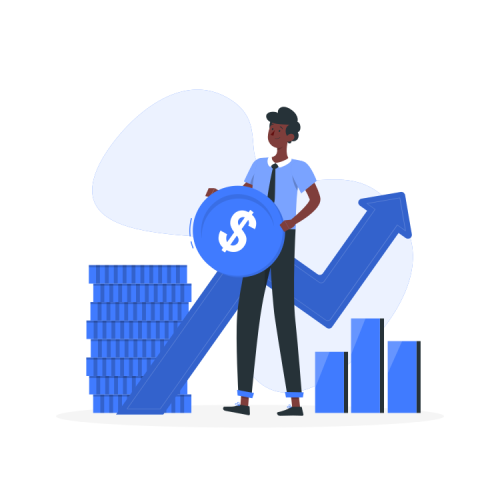 Financial Growth Illustration